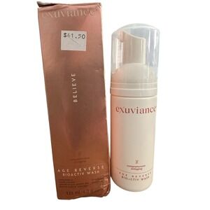 Exuviance Age Reverse BioActiv Wash for Face - Full Size 4.2oz. - NEW BNIB